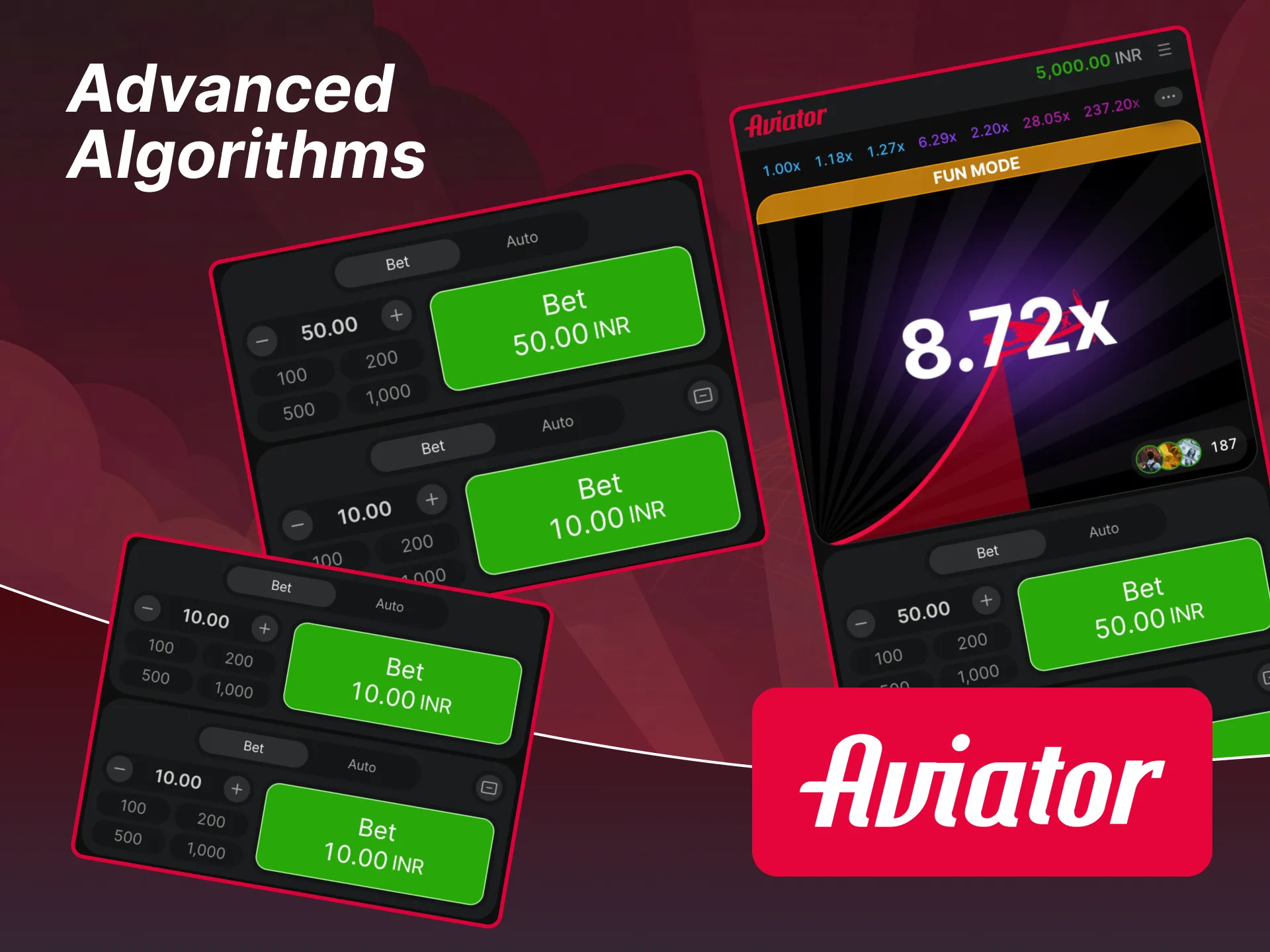 Algorithms in Aviator predictors analyze seeds and trends.